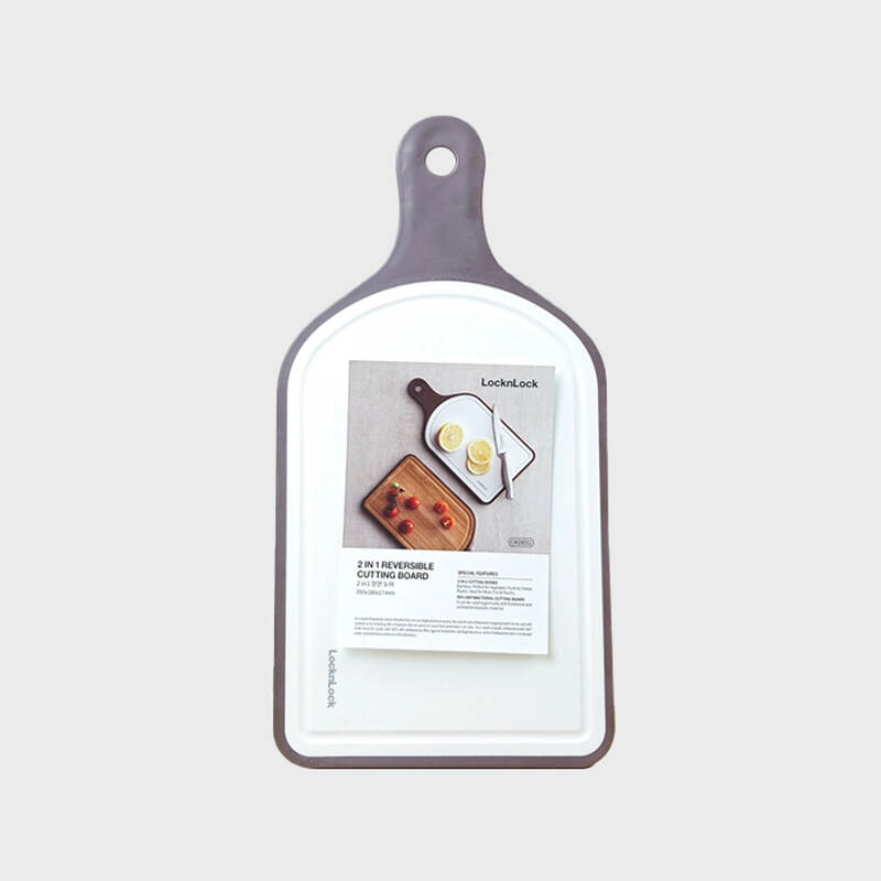 Thớt Hai Mặt LocknLock - Kích Thước 350x180x17mm - Màu Nâu - CKD031, , large image number null